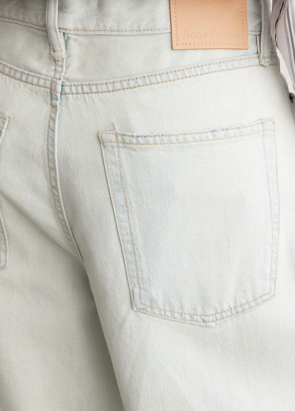 ACNE STUDIOS ACNE STUDIOS MID-RISE STRAIGHT-LEG JEANS