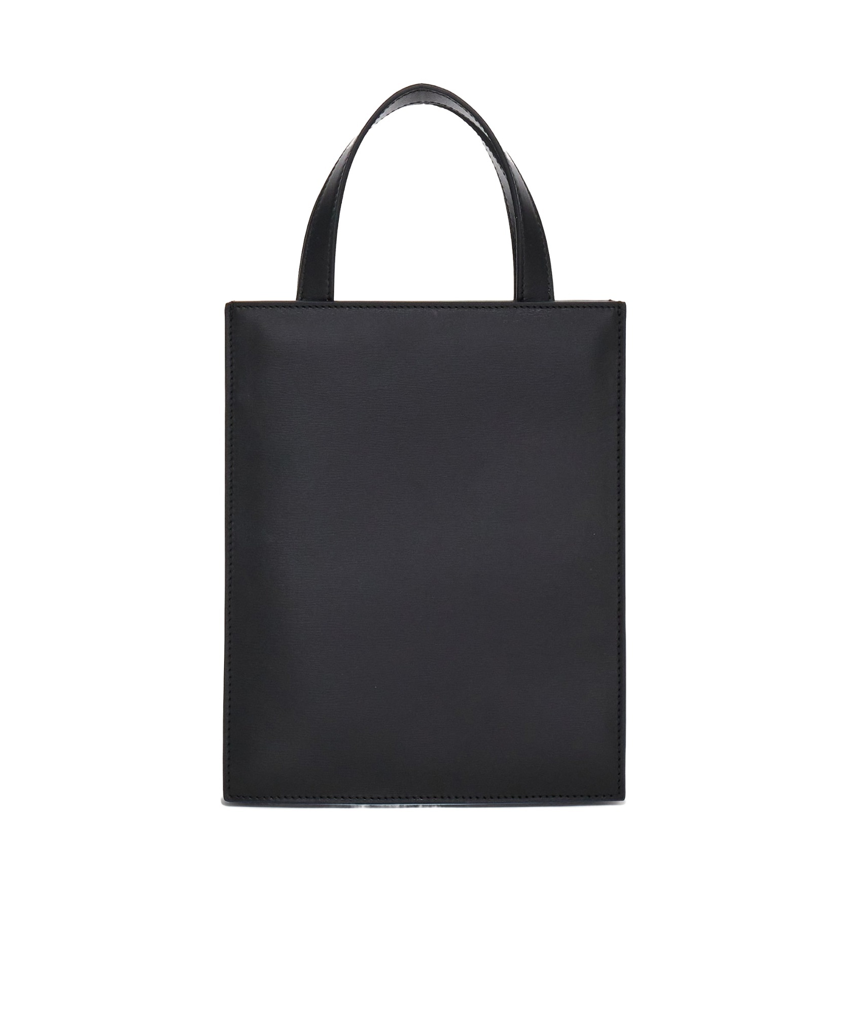 Ferragamo Salvatore  Gancini-plaque Mini Tote Bag In Black