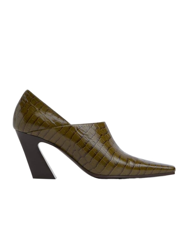 Bottega Veneta Lewis High Heels In Brown