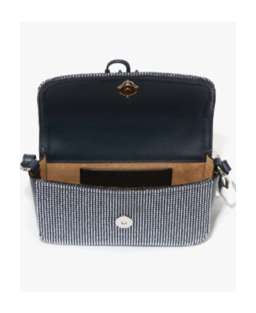 Jw Anderson Anchor-chain Baguette Shoulder Bag In Gray