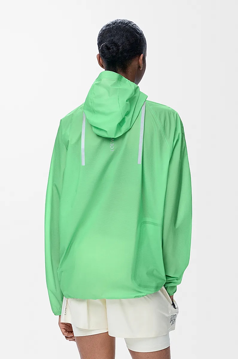 Loewe Ultra Jacket In Technical Shell In Green