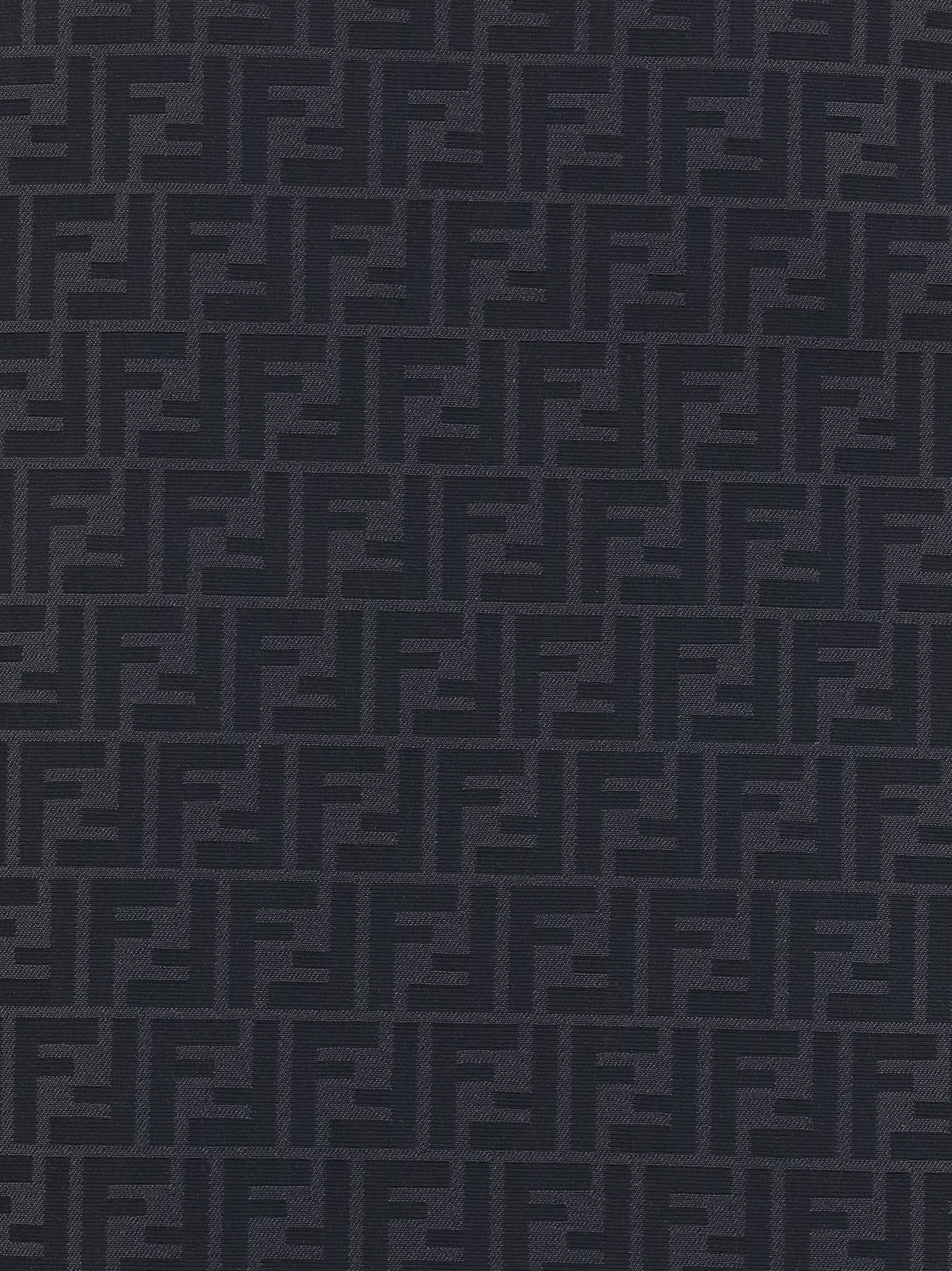 Fendi Go-to Monogram Blouson Jacket In Black