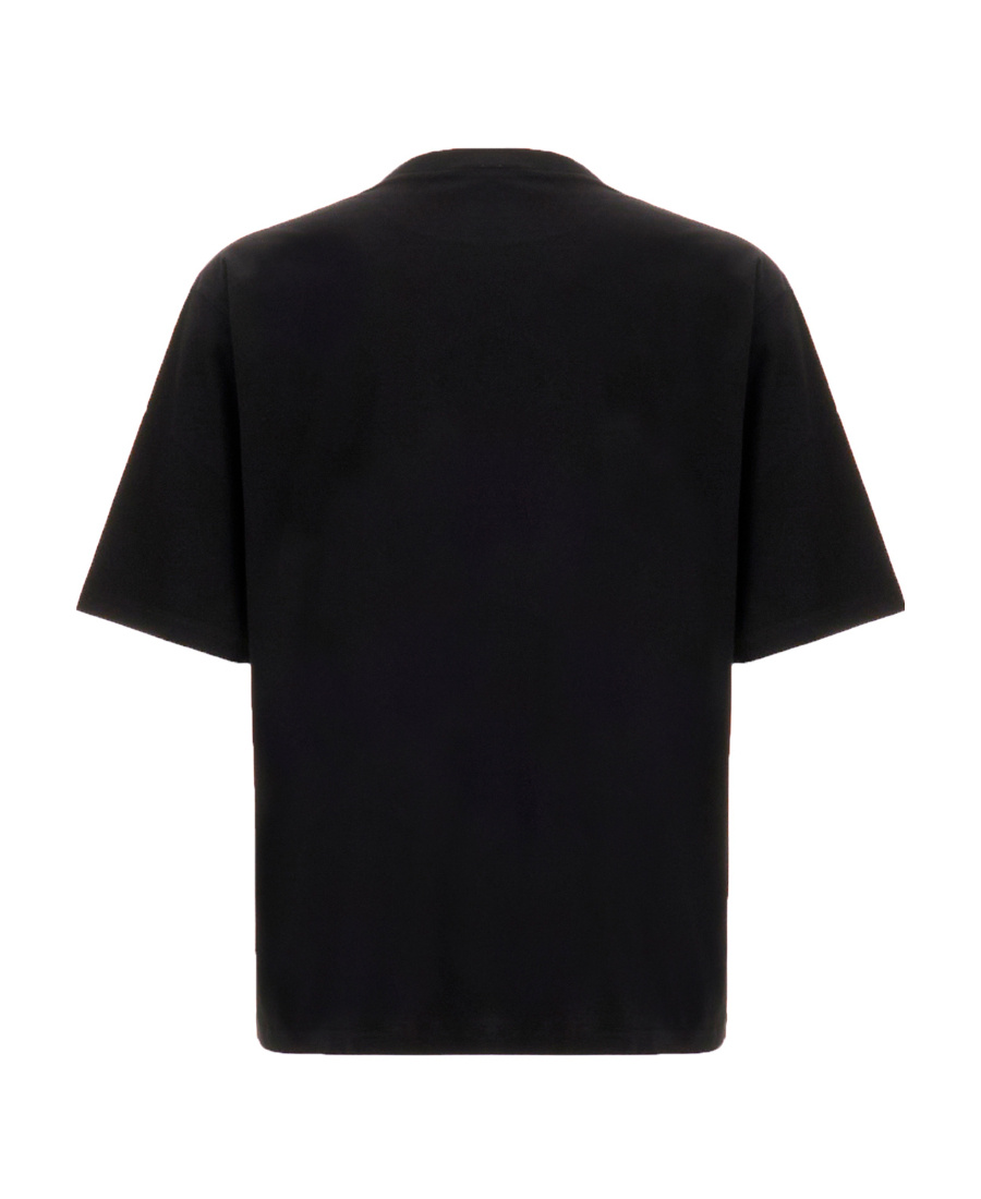 Dsquared2 Slogan-print Cotton T-shirt In Black