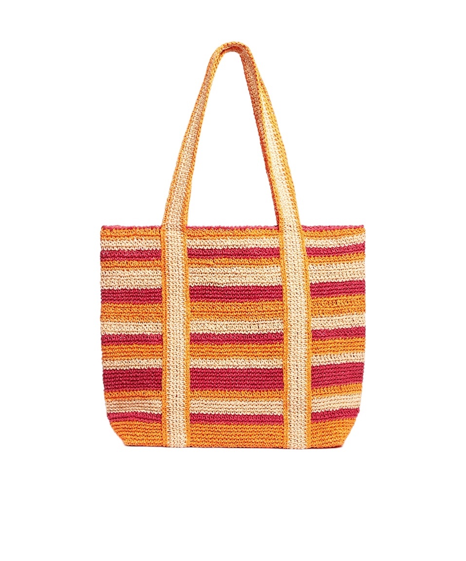 Vanessa Bruno Raffaweed Shoulder Bag In Multicolor