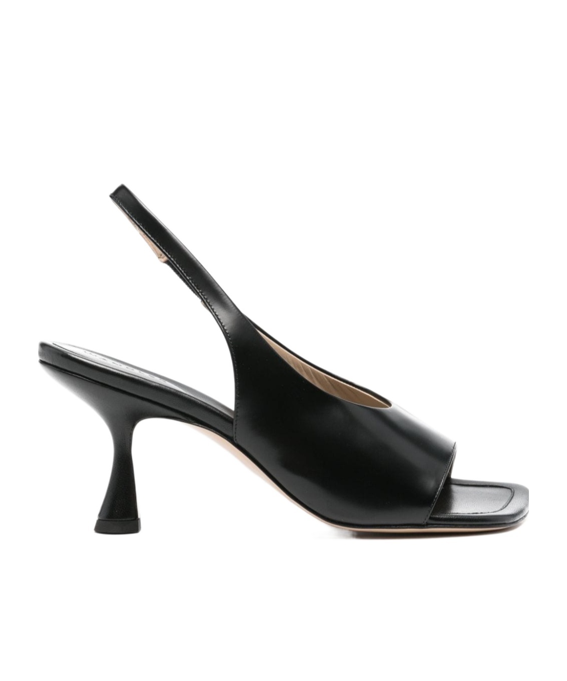 Wandler Julio 75mm Sandals In Black