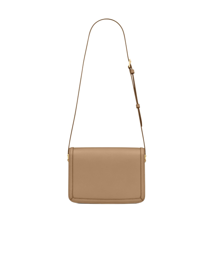 Saint Laurent Medium Solferino Shoulder Bag In Brown