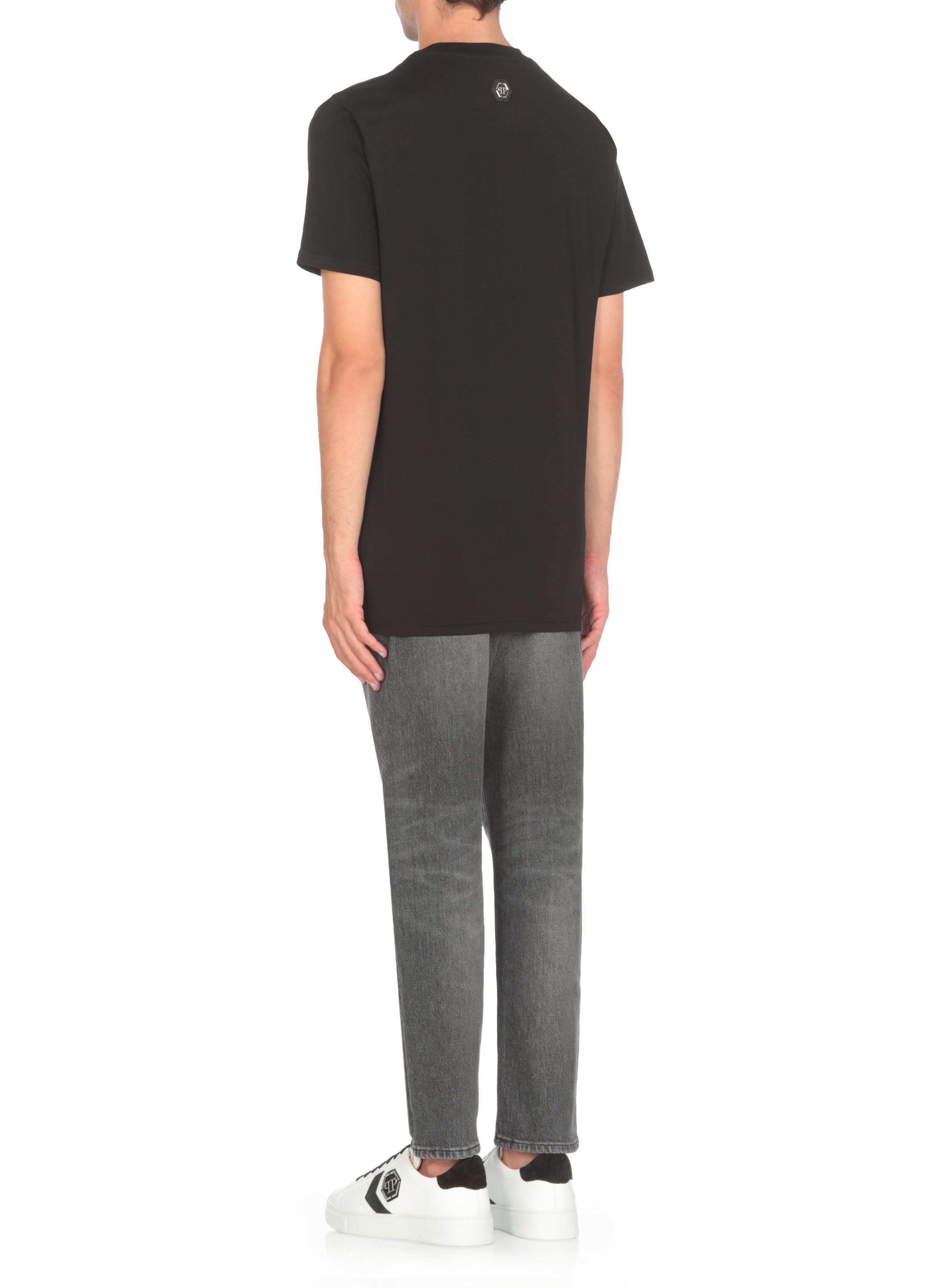 Philipp Plein T-shirt With Logo In Black