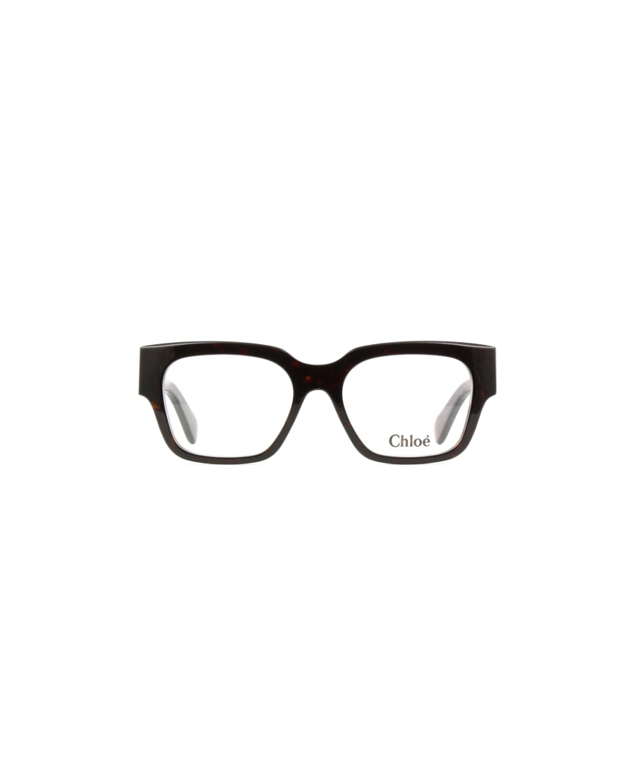 Chloé Eyewear Rectangular Frame Glasses In White