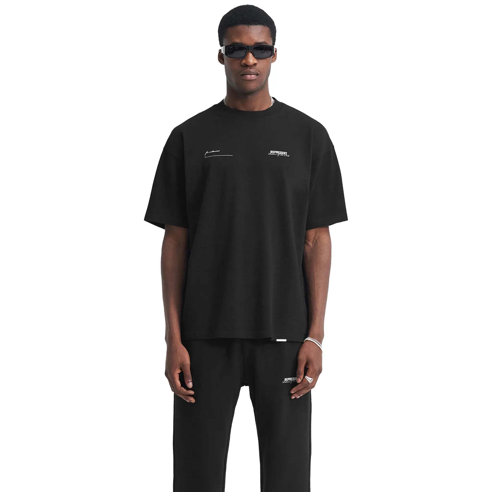 Represent Short-sleeved T-shirt In Black