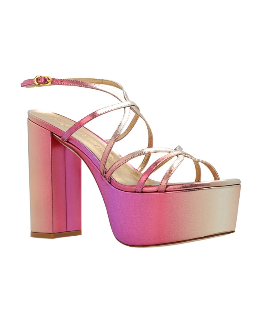 Stuart Weitzman Logo High Heels In Pink