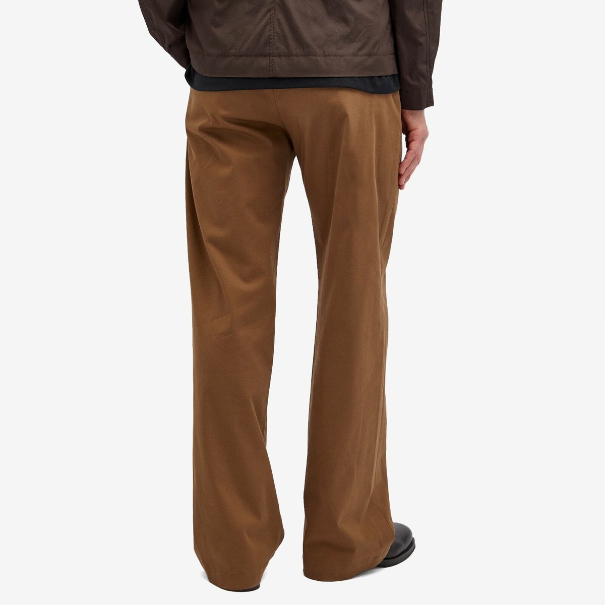 Dries Van Noten Belt-loop Casual Pants In Brown