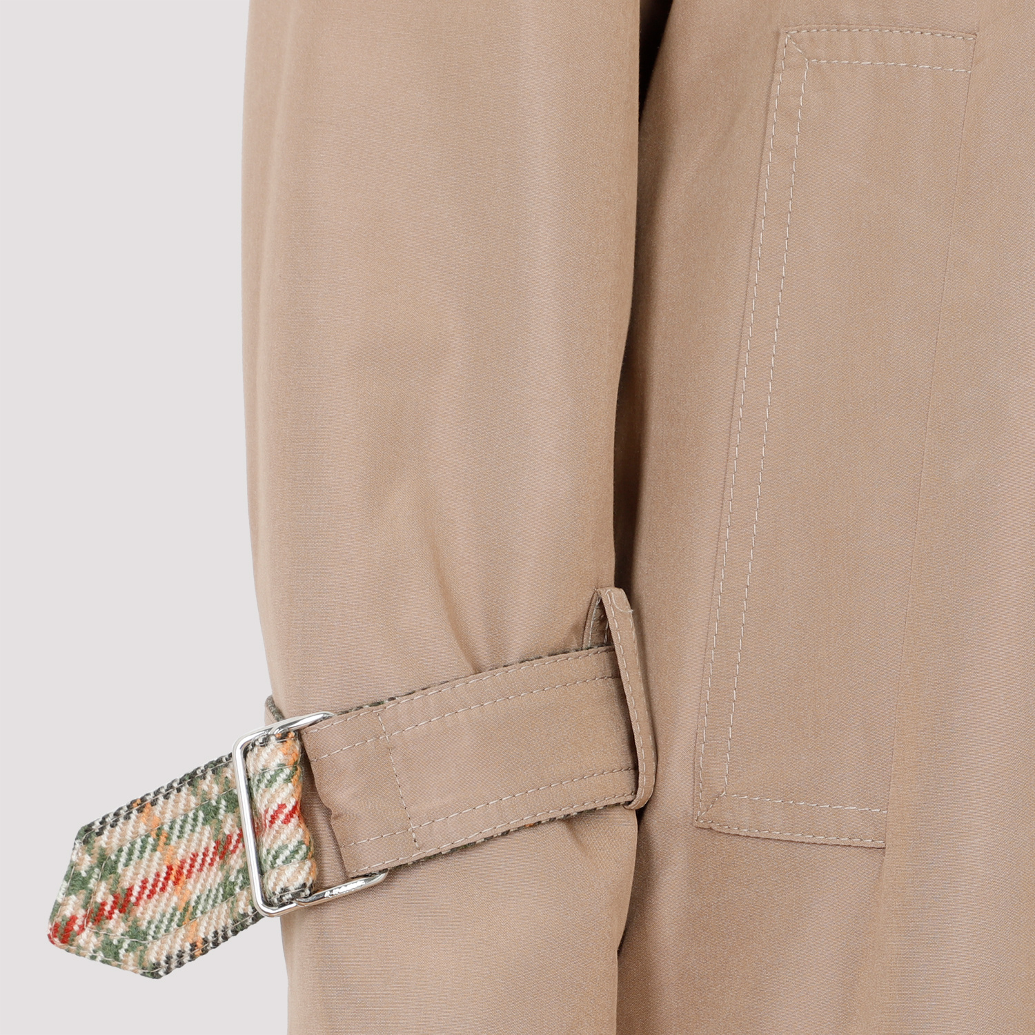 Shop Akris Ruth Reversible Coat In Nude