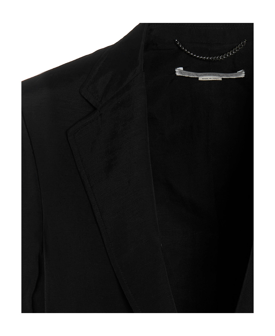 Stella Mccartney Single-breasted Suit Jacket In Black