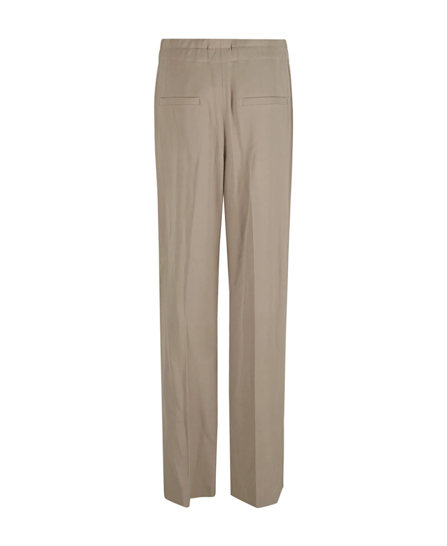 BRUNELLO CUCINELLI BELTED PLEATED STRAIGHT-LEG TROUSERS