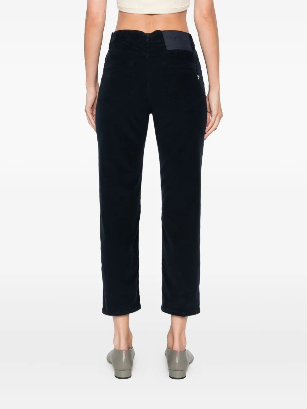 Dondup Koons Bot Gioie 5-pocket Pants In Black