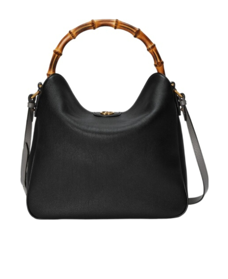Gucci Diana Large Shoulder Bag Shoulder Bags Black In Black