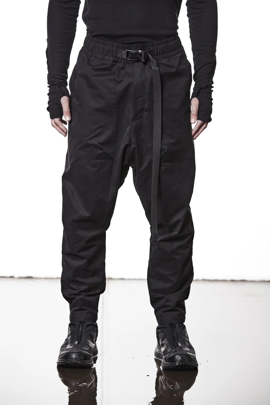 Thom Krom M P 15 Cargo Pants In Black