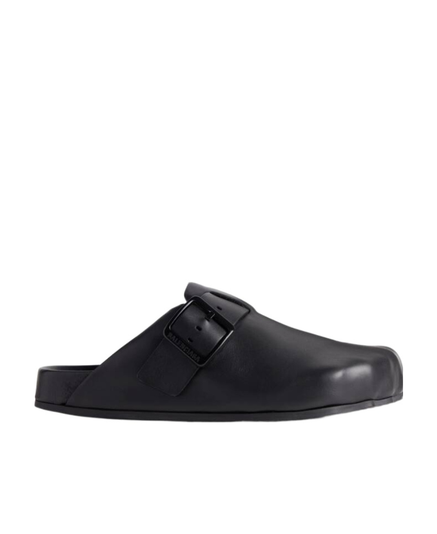 Balenciaga Sunday Mules In Black