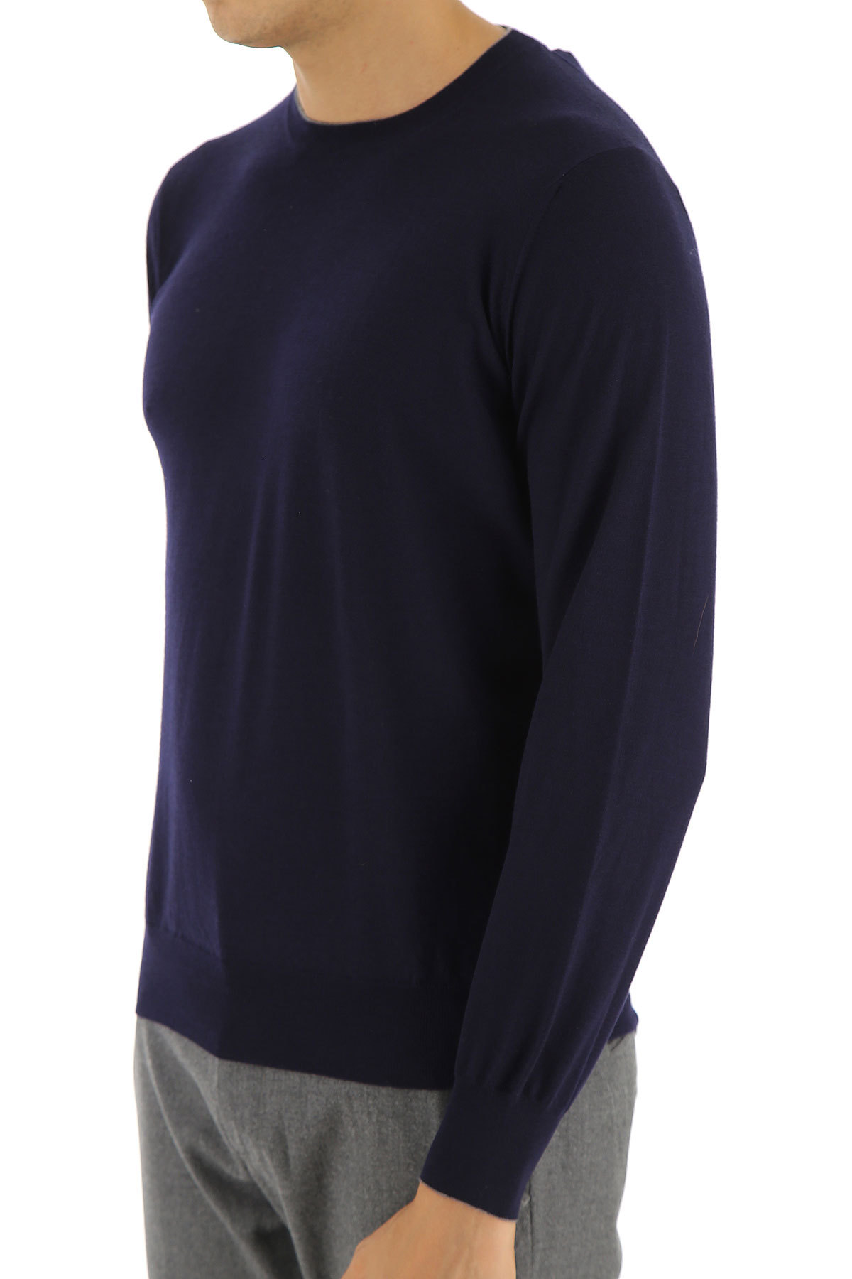 Brunello Cucinelli Pullover Man Sweater Black Size 48 Virgin Wool In Black