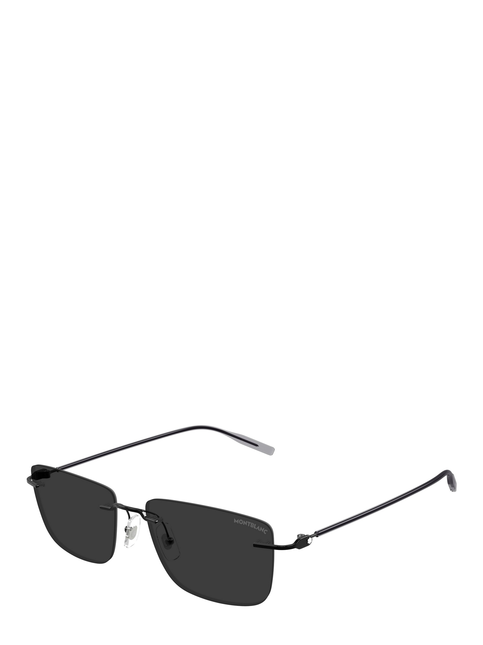 Montblanc Square-frame Sunglasses In Brown