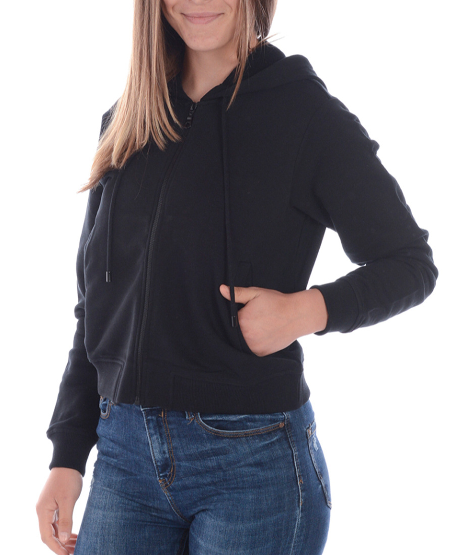 Kenzo Logo Zipper Casual Jacket In Black