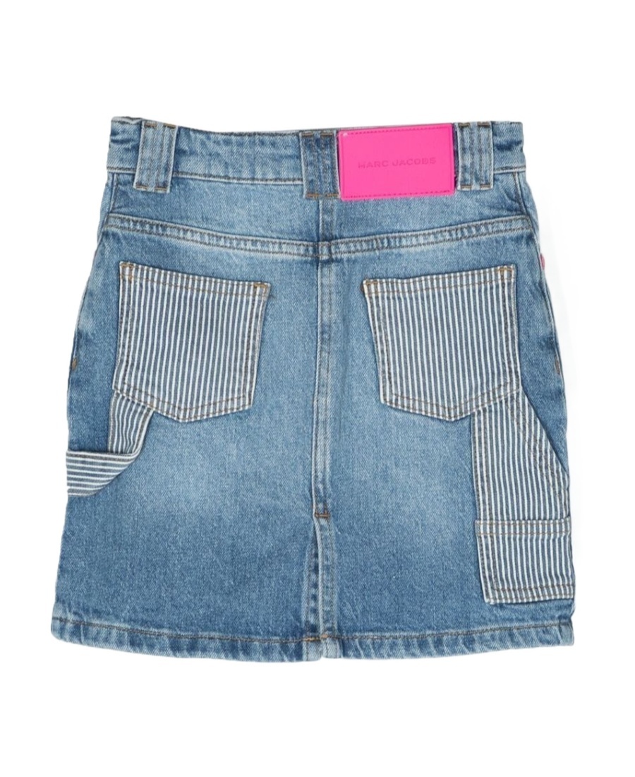 Marc Jacobs Logo Skirt In Blue