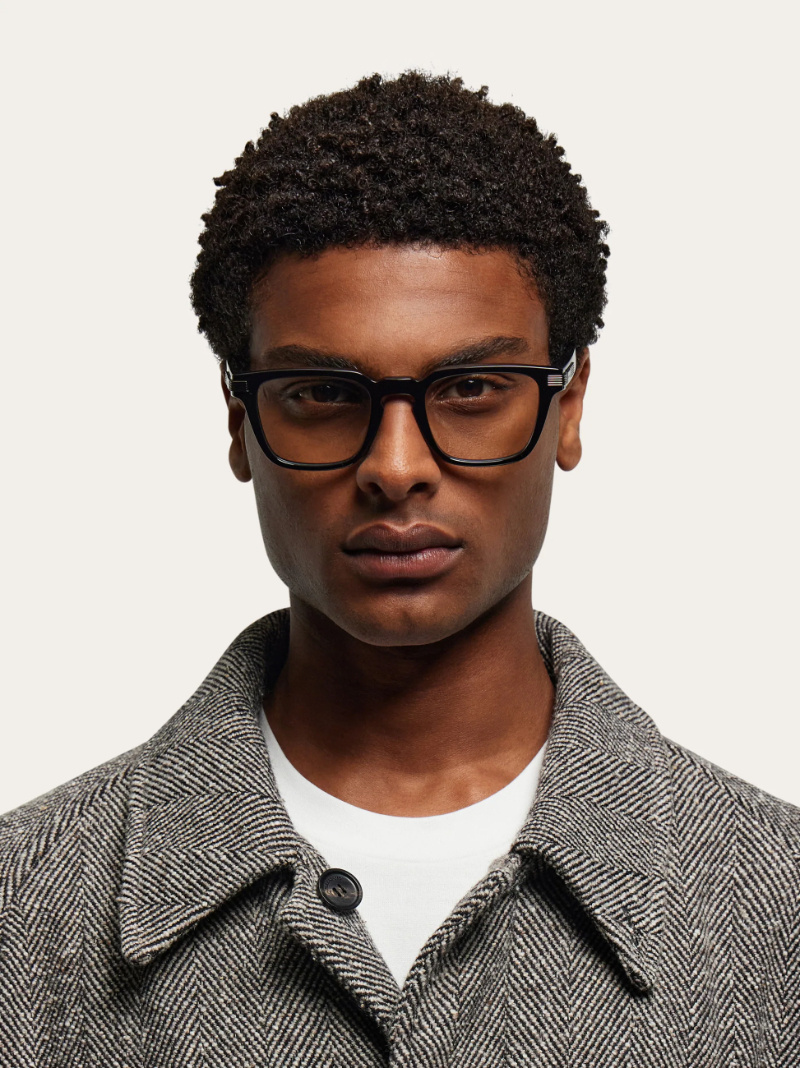 Ferragamo Optical Glasses In Black