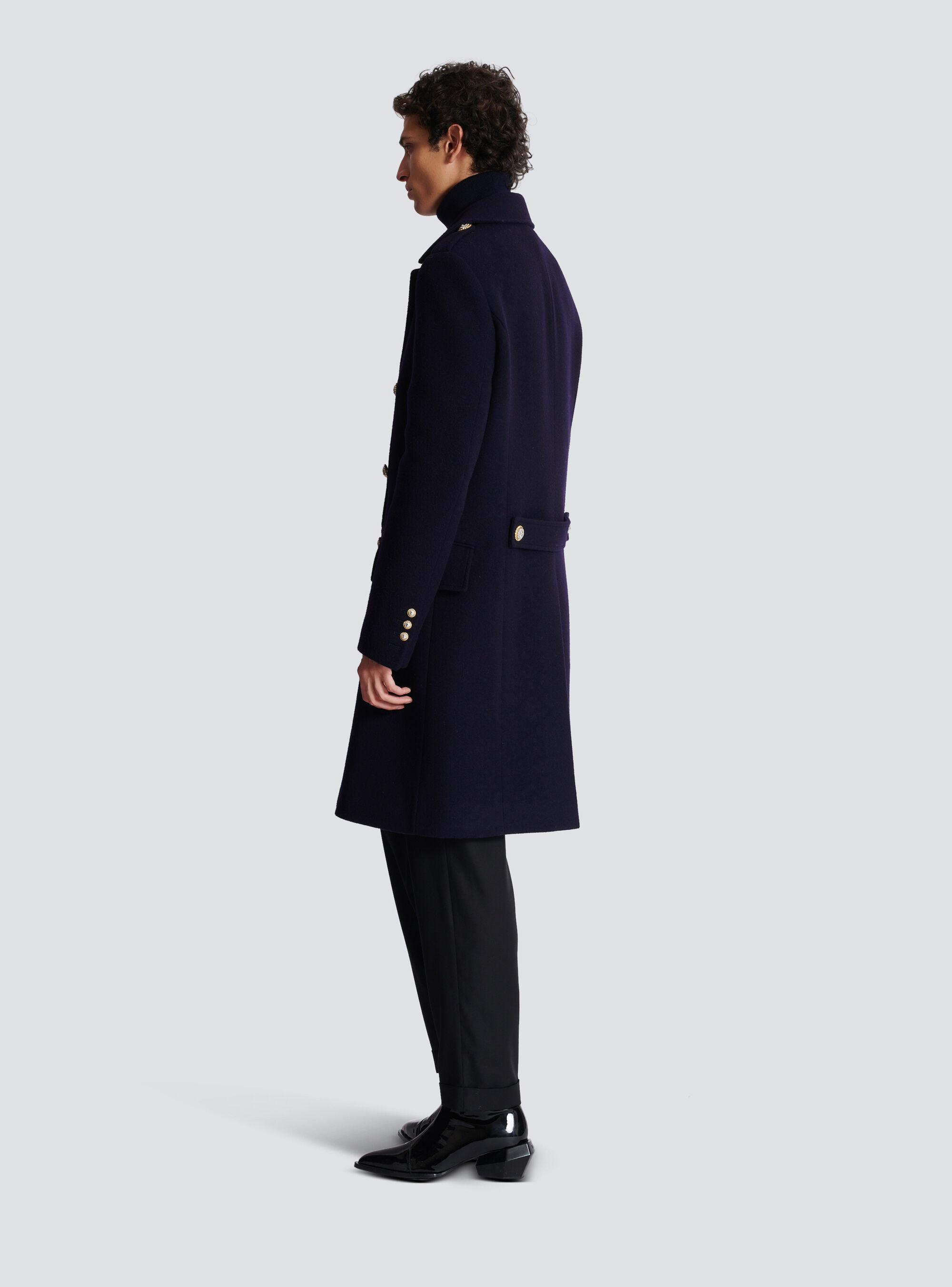 BALMAIN DOUBLE-BREASTED COAT