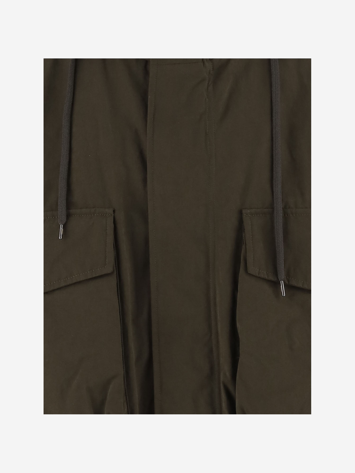 Herno Hooded Windbreaker In Black