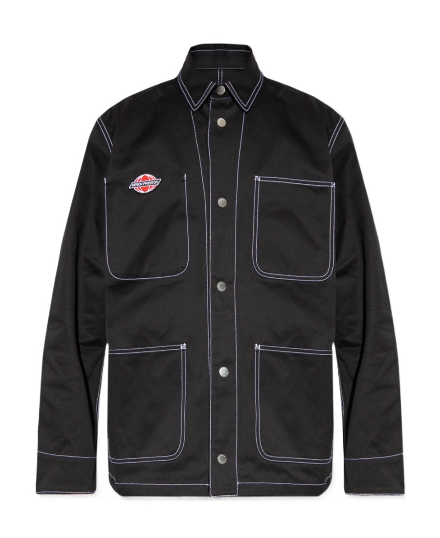 Heron Preston Logo Jacket In Black