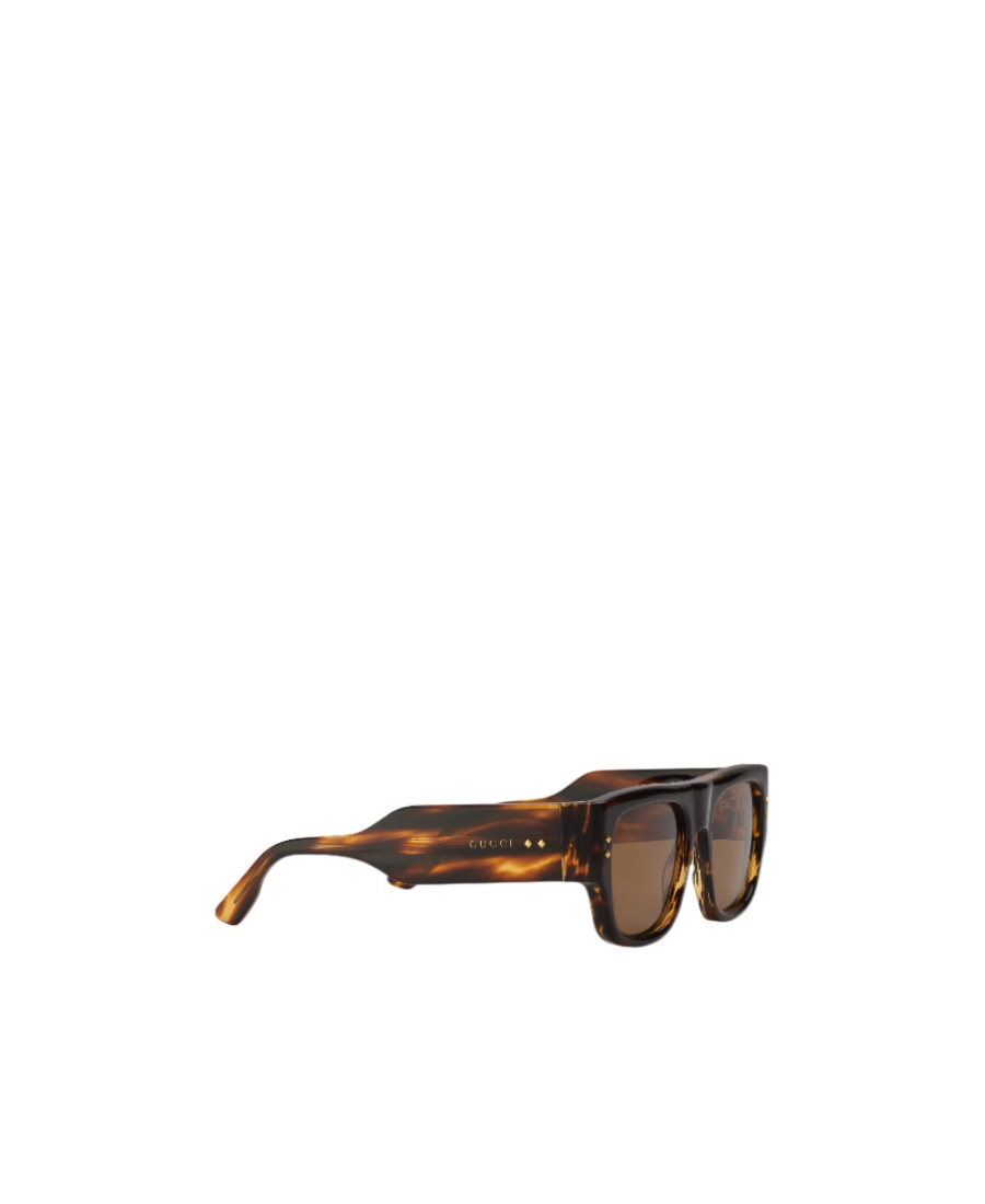 Gucci Rectangle-frame Sunglasses In Nude