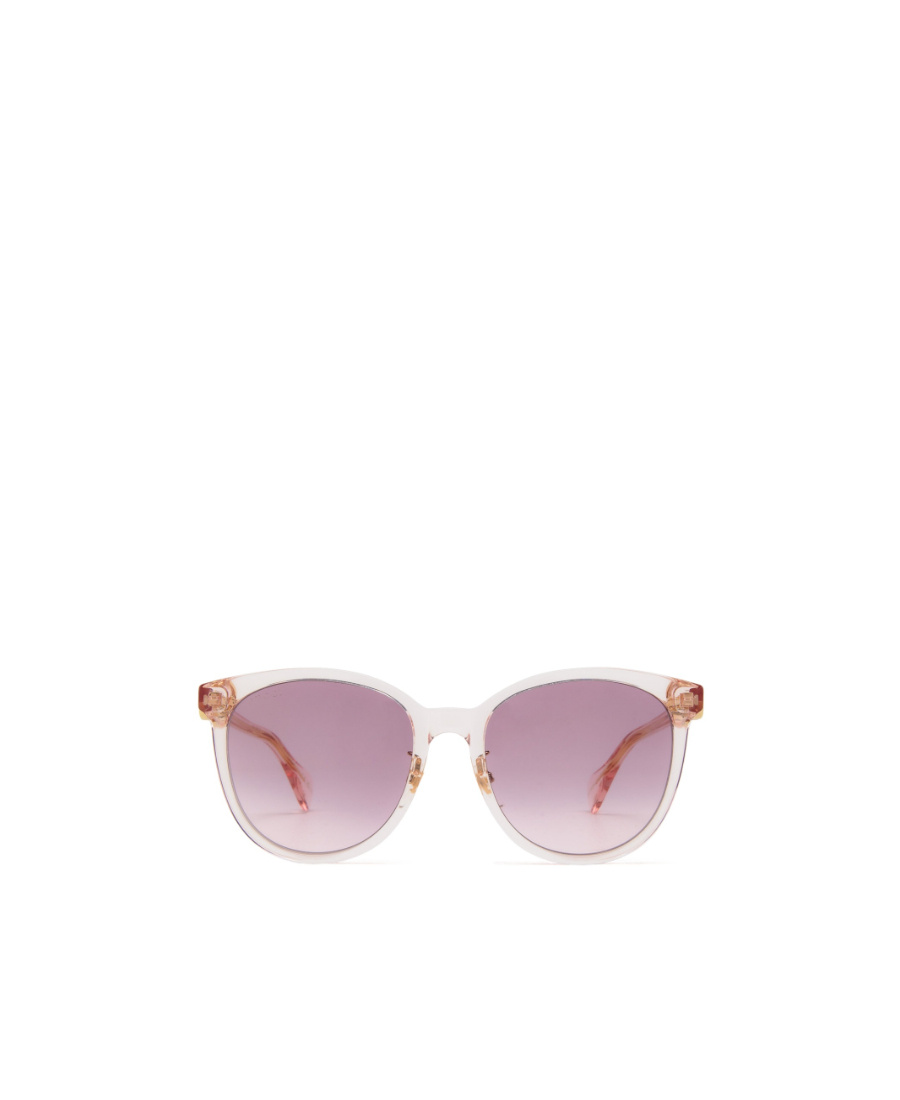 Gucci Eyewear Square Frame Sunglasses In Pink