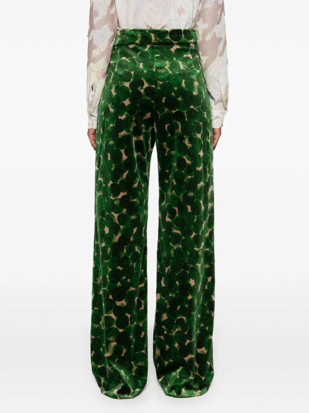 Dries Van Noten Pattern Casual Pants In Black