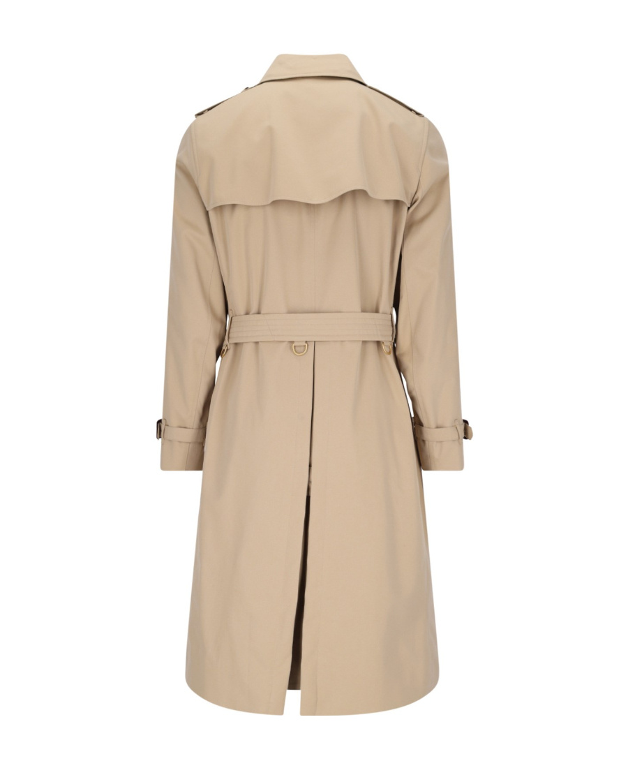 Burberry Kensington Coat In Beige