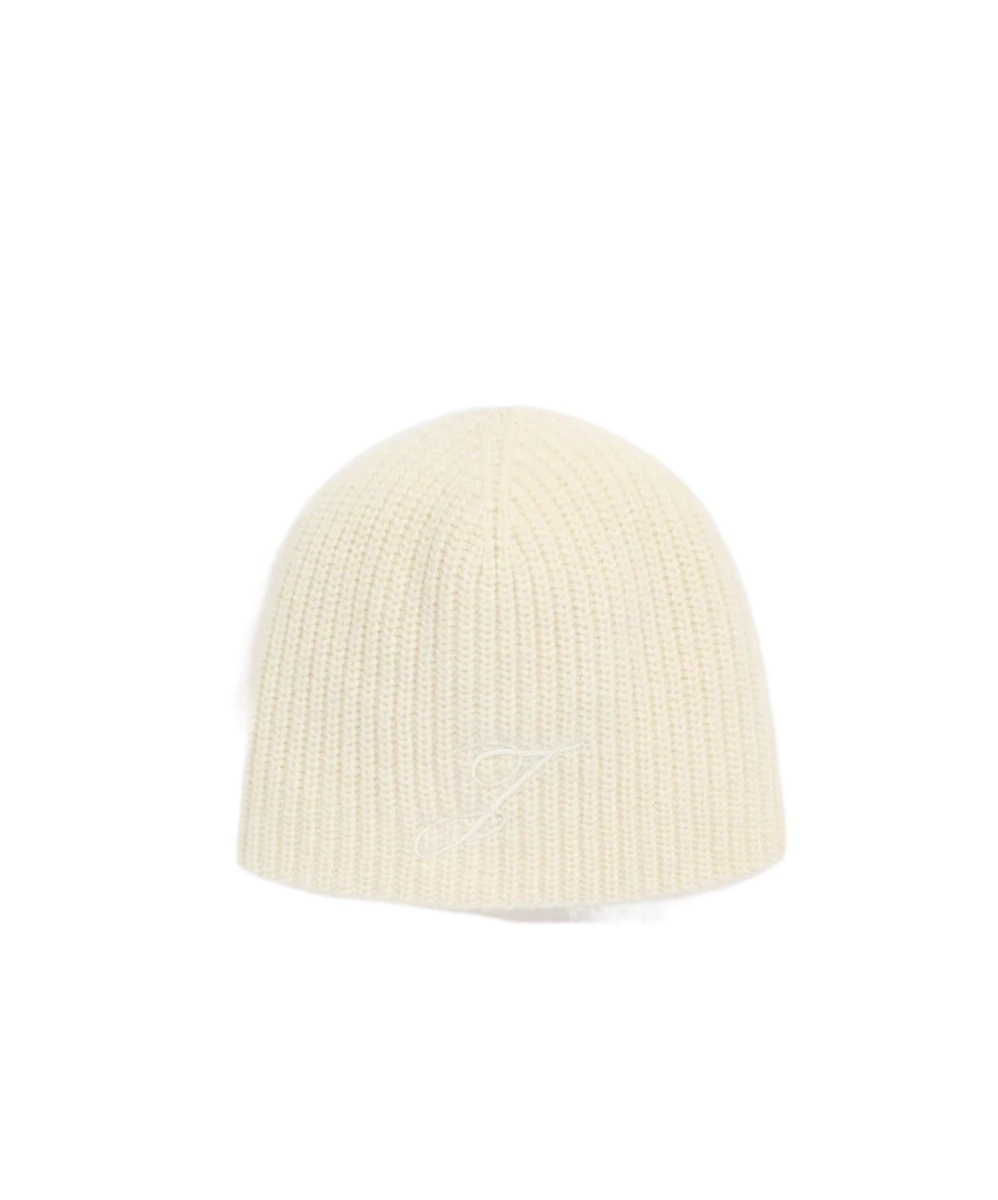 Jacquemus Ribbed Knit Hat In Neutral