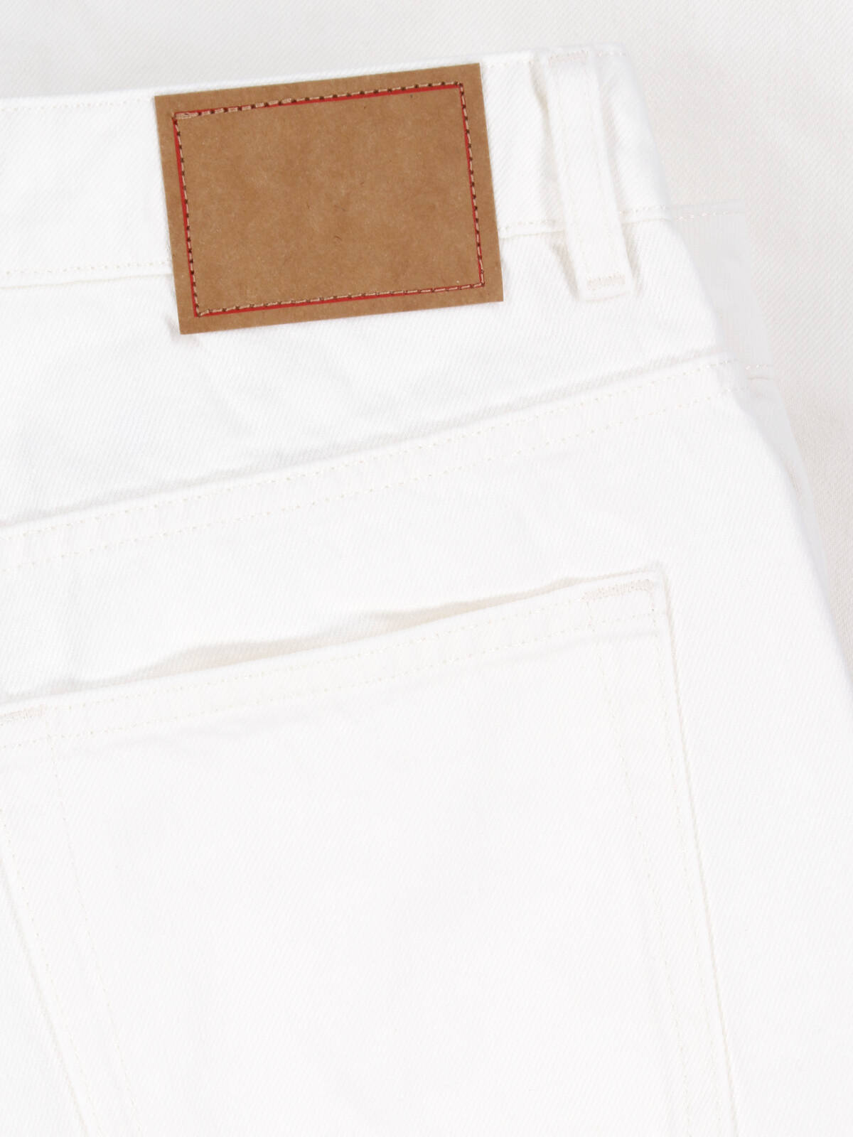 Jeanerica Belt-loop Jeans In White