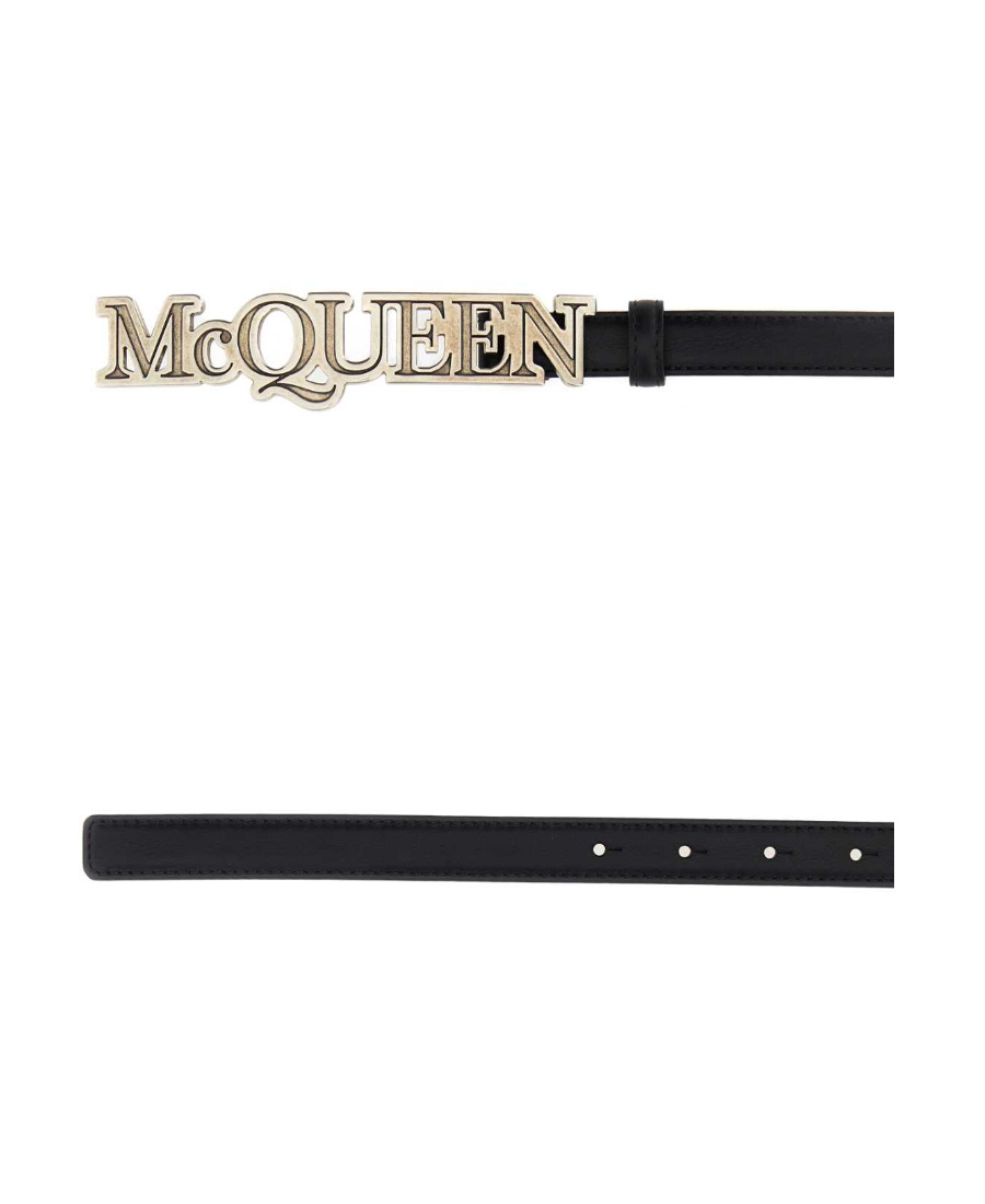 Alexander Mcqueen Belt In Nude