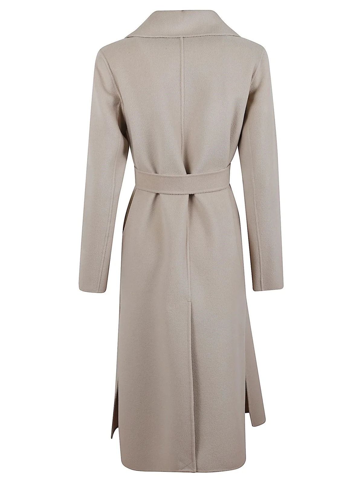 Weekend Max Mara Long Sleeve Coat In Gray
