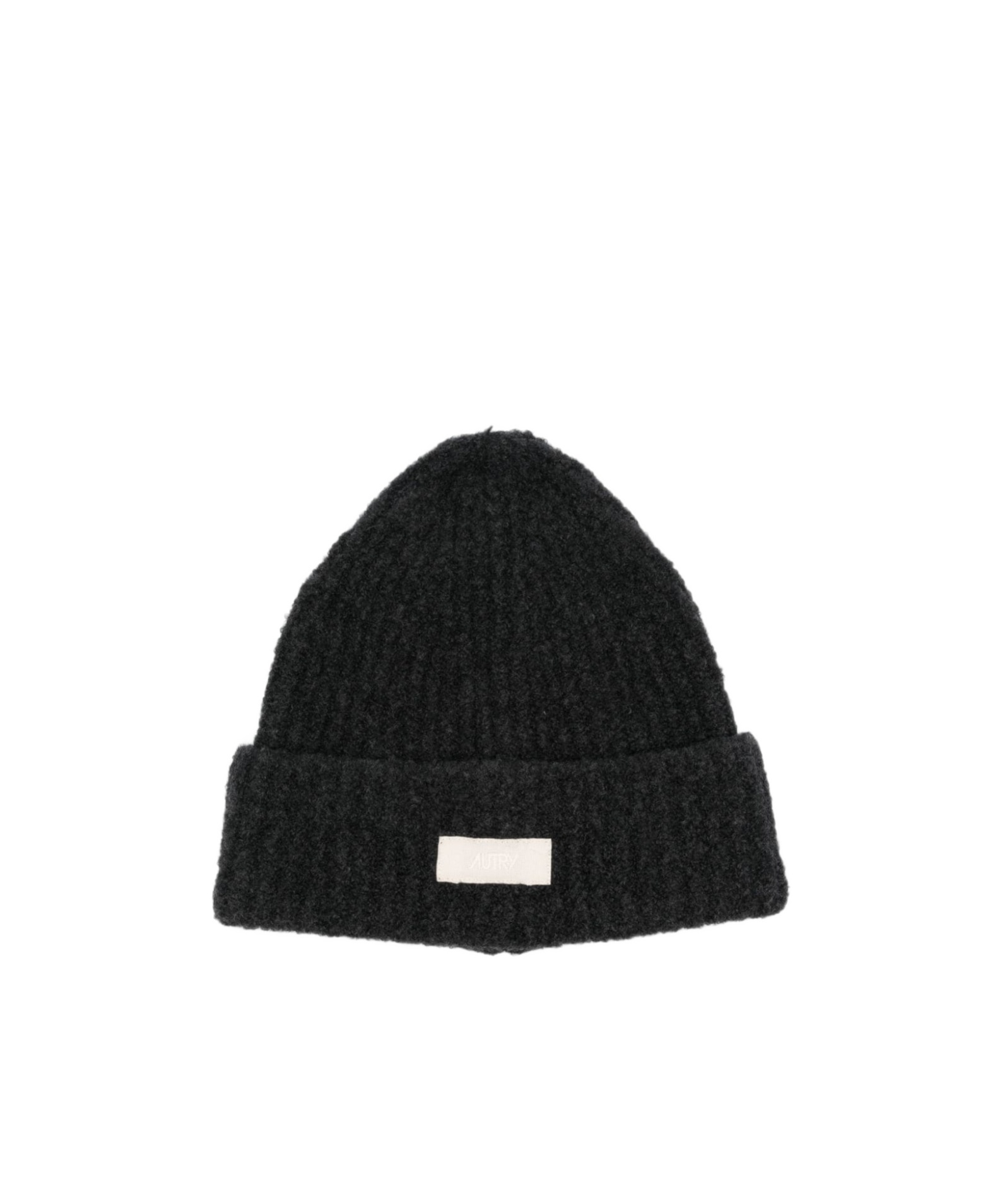 Autry Logo-patch Beanie Hat In Black