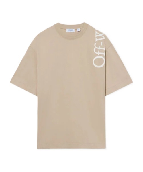 Off-white Vertical Bookish Skate Short Sleeve T-shirt In Neutral