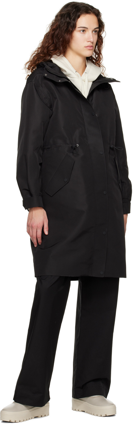 Mackage Breer Rain Coat In Black