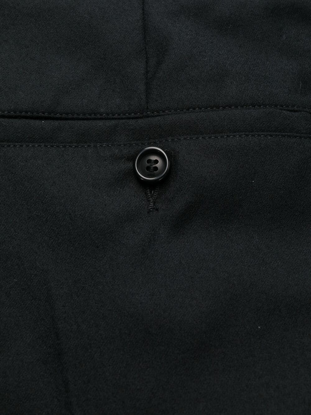 Shop Ami Alexandre Mattiussi Straight-leg Tailored Trousers In Black