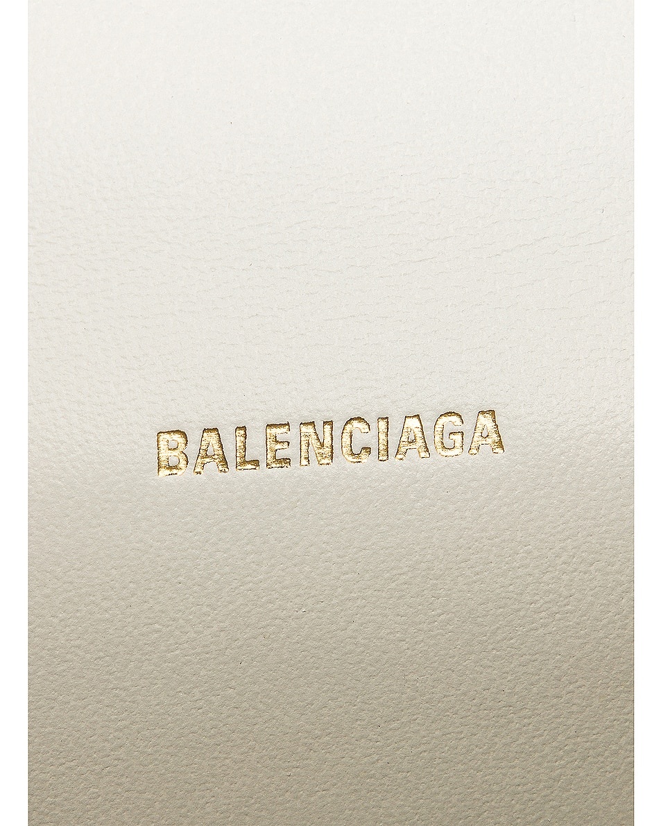 Balenciaga Hourglass S Mini Bag In White