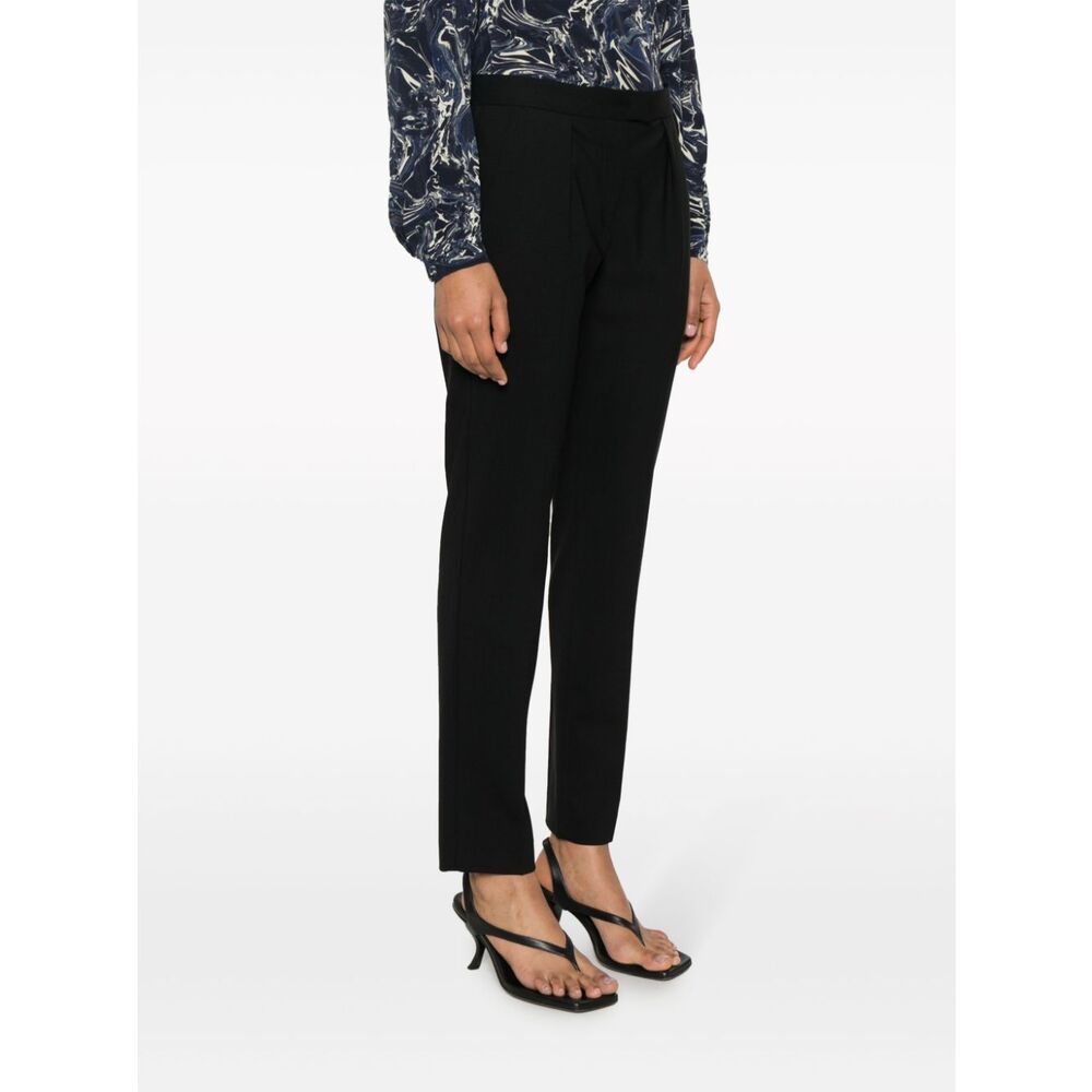 Isabel Marant Nolena Tailored Slim Pants In Black