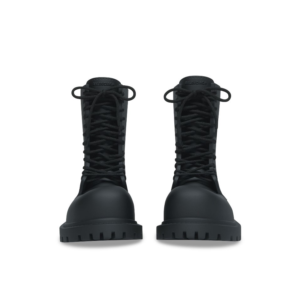 Shop Balenciaga Xl Army Boots Full Eva In Black