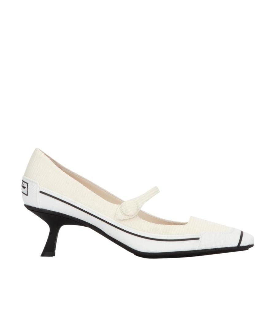 DIOR LOGO MATCHING HIGH-HEELED SHOES