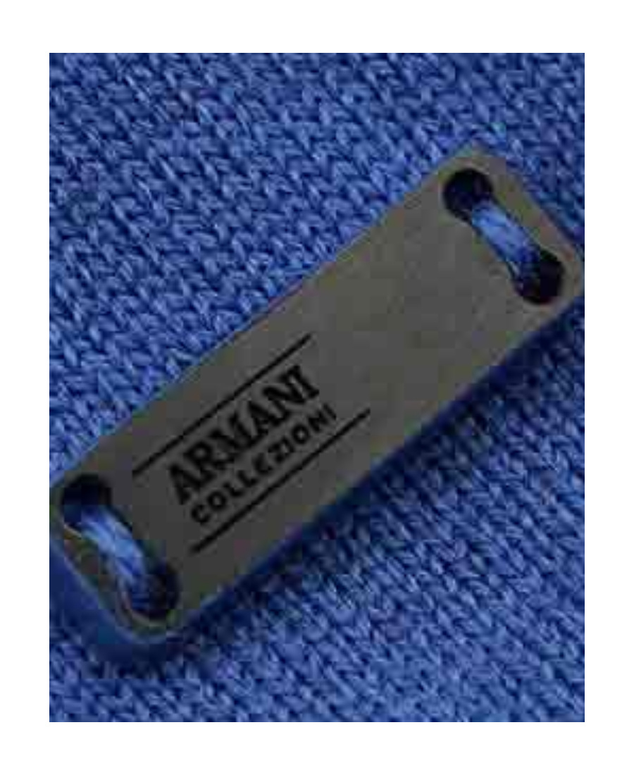 ARMANI COLLEZIONI LOGO KNITTED CARDIGAN