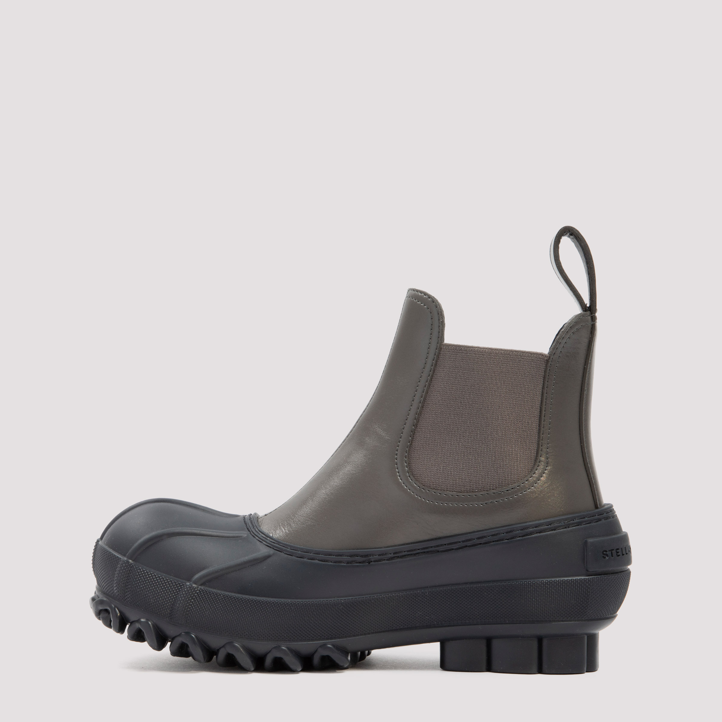 Stella Mccartney Duck City Chelsea Boots In Black