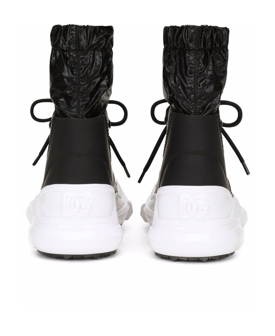 Dolce & Gabbana Lace-up Boot In Black