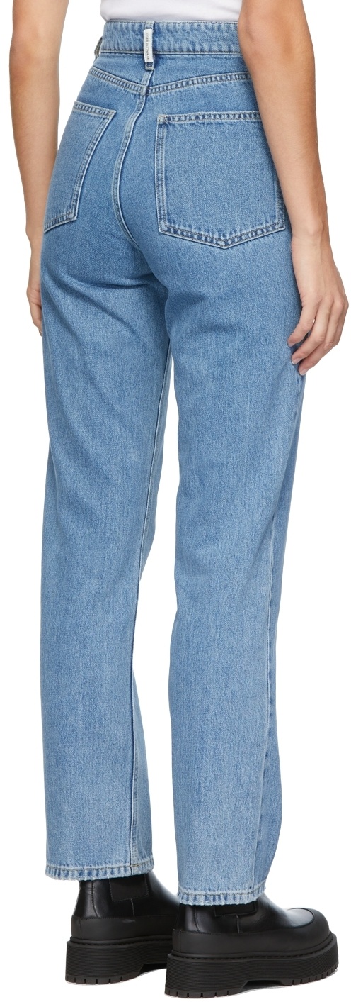 By Malene Birger Logo Jeans In Blue